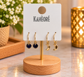 ⭐⭐⭐ Lot de 2 paires de boucles d’oreilles dorées