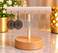 ⭐⭐⭐ Lot de boucles d’oreilles pendantes filigrane – 3 coloris