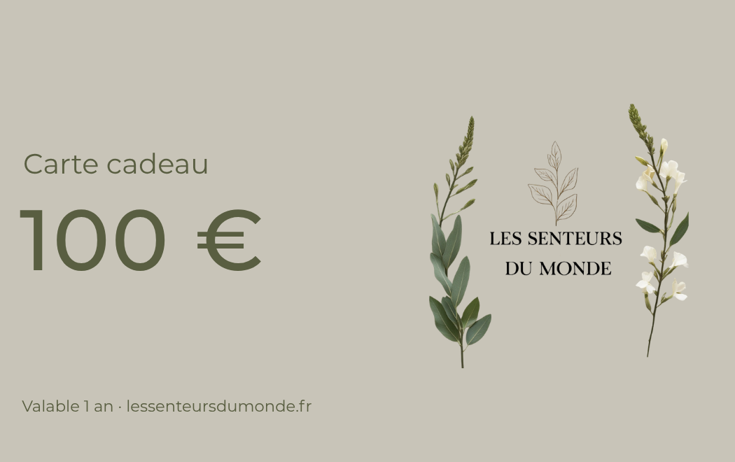 Carte-cadeau les Senteurs du Monde
