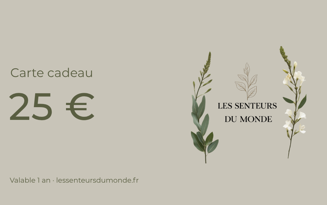 Carte-cadeau les Senteurs du Monde