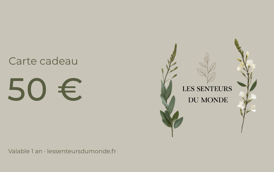Carte-cadeau les Senteurs du Monde