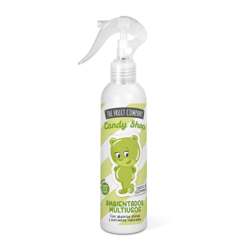 Spray Ambiance Air et Tissu The Fruit Company Candy Shop Ourson Guimauve 250m