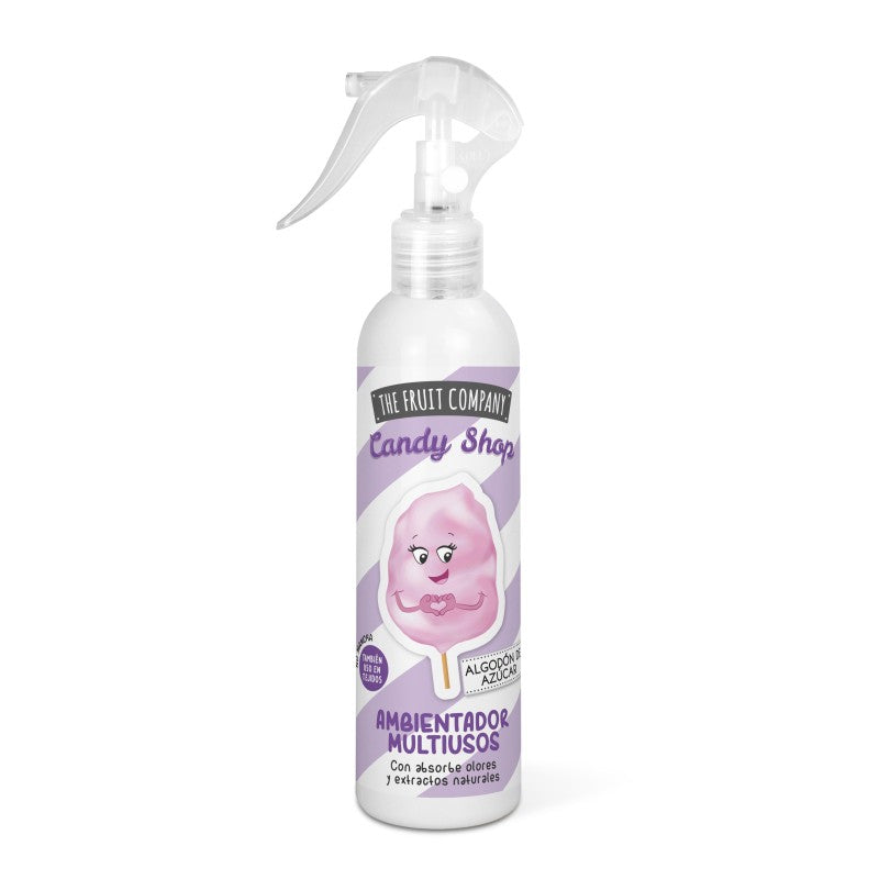 Spray Ambiance et Tissu Barbe à Papa The Fruit Company Candy Shop 200ml