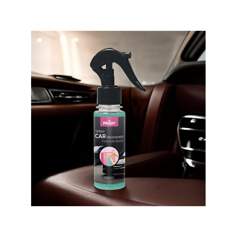 Spray D'Ambiance Parfumé Voiture Fashion Shop 100ml Prady